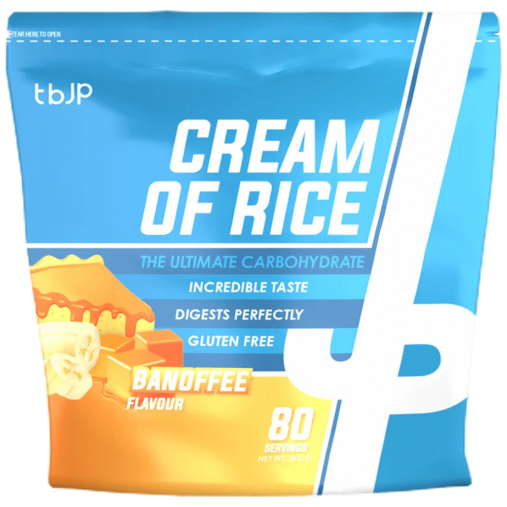Trained by JP Cream of Rice Complex Carbohydrate - Оризов крем за закуска
