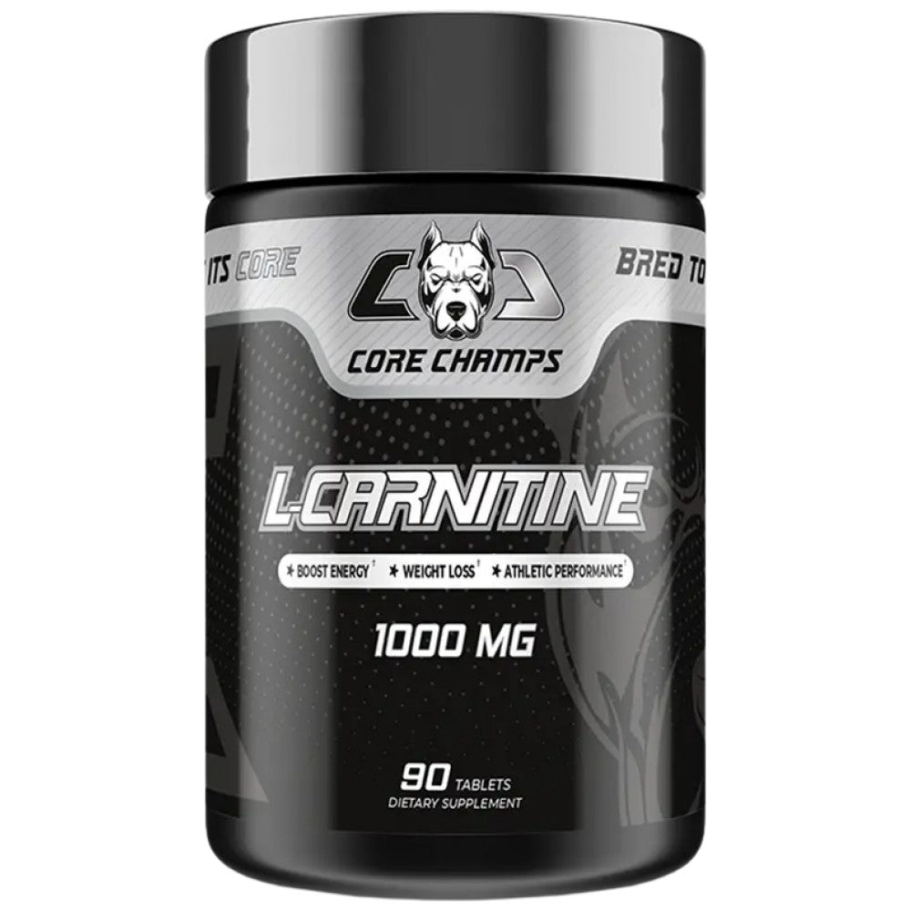 Core Champs by Kai Greene L-Carnitine Tabs 1000 mg - L-Карнитин таблетки 1000 mg