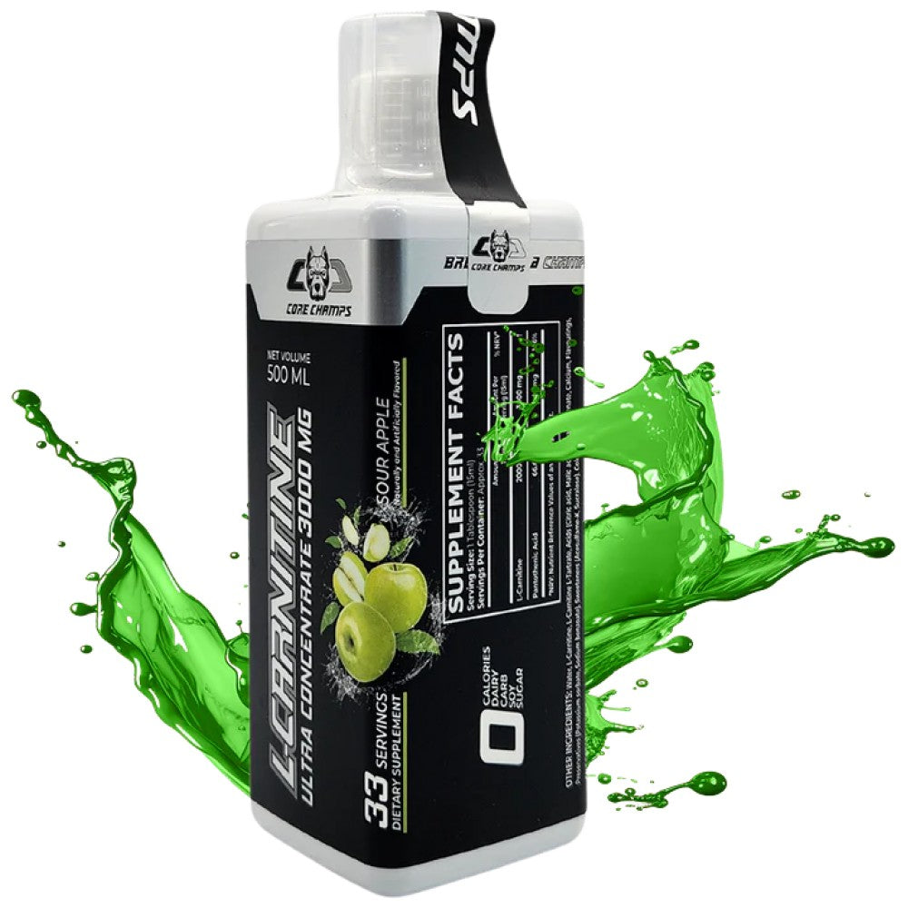 Core Champs by Kai Greene L-Carnitine Liquid 3000 mg - Течен L-Карнитин 3000 mg