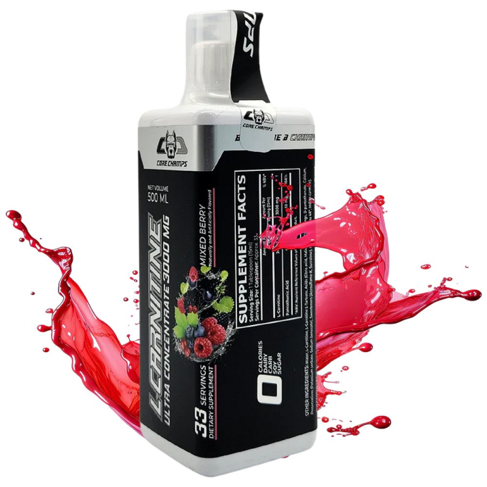 Core Champs by Kai Greene L-Carnitine Liquid 3000 mg - Течен L-Карнитин 3000 mg