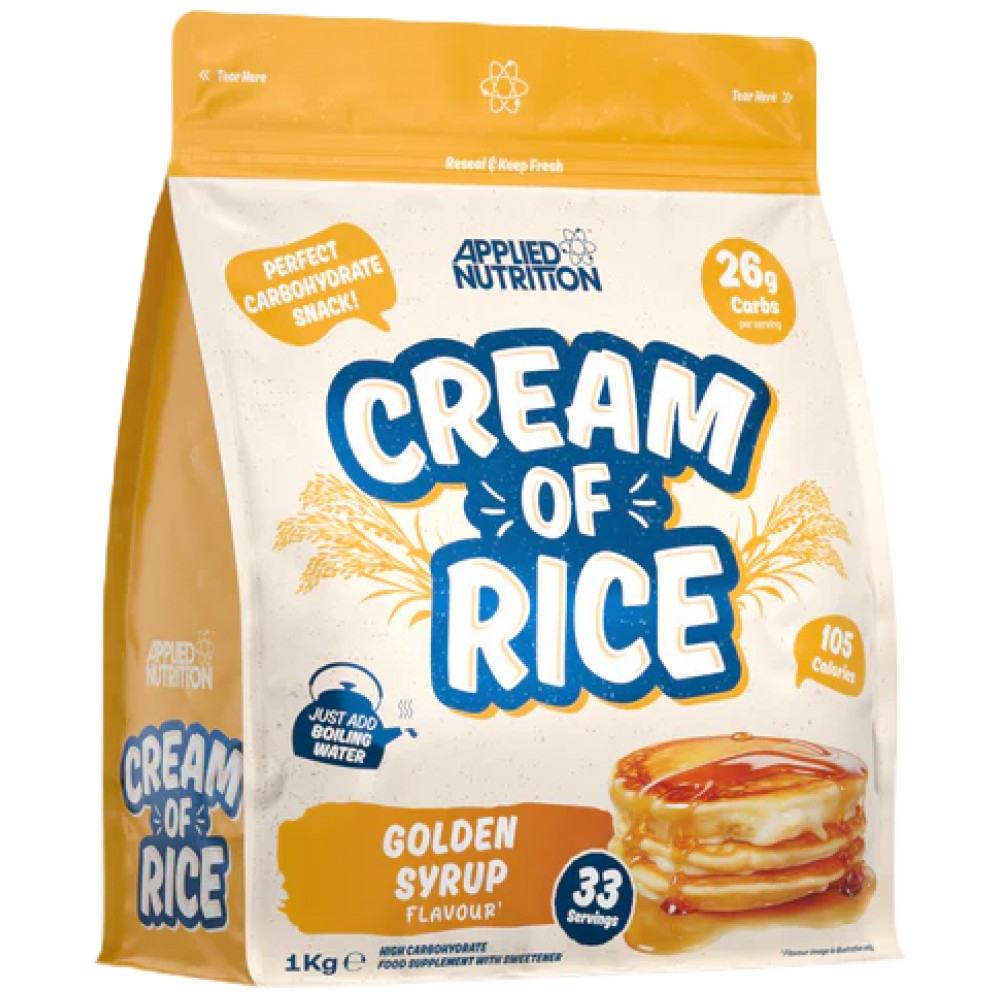 Applied Nutrition Cream of Rice Easy Digesting Complex Carbohydrates - Оризов крем за закуска