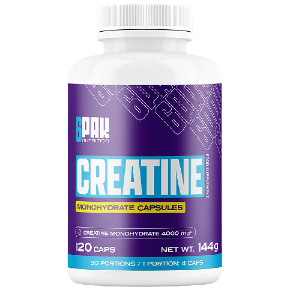 6PAK Nutrition Creatine Monohydrate Caps - Креатин монохидрат капсули