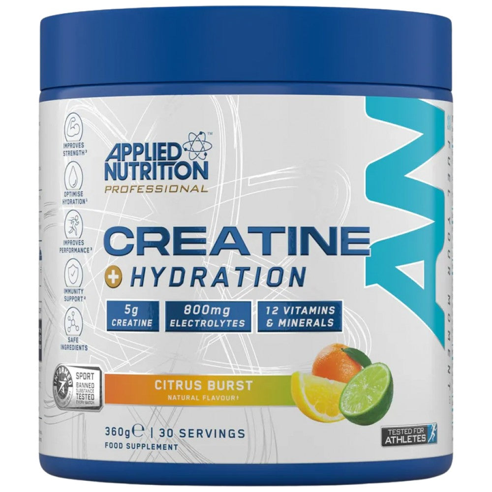 Applied Nutrition Creatine + Hydration with Electrolytes & Vitamins - Креатин с електролити