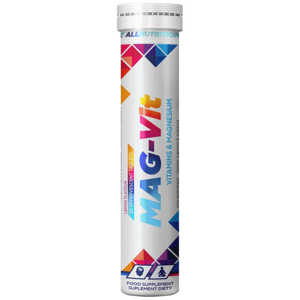 AllNutrition Mag-Vit Magnesium & Vitamins Effervescent - Магнезий с витамини разтворим