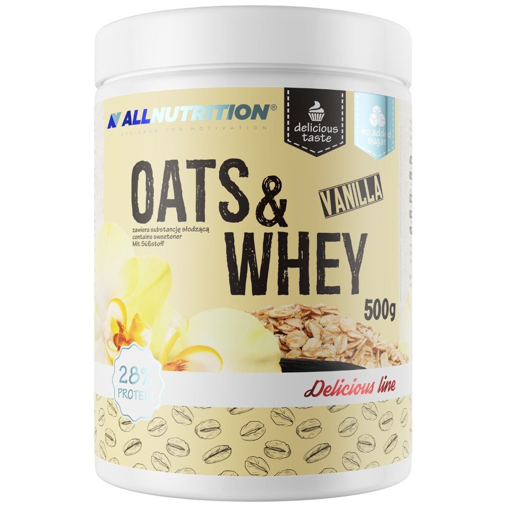 AllNutrition Oats & Whey - Овесена каша със суроватъчен протеин