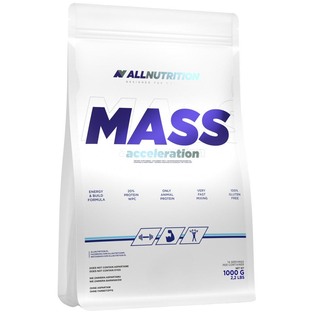 AllNutrition Mass Acceleration - Висококалоричен гейнър