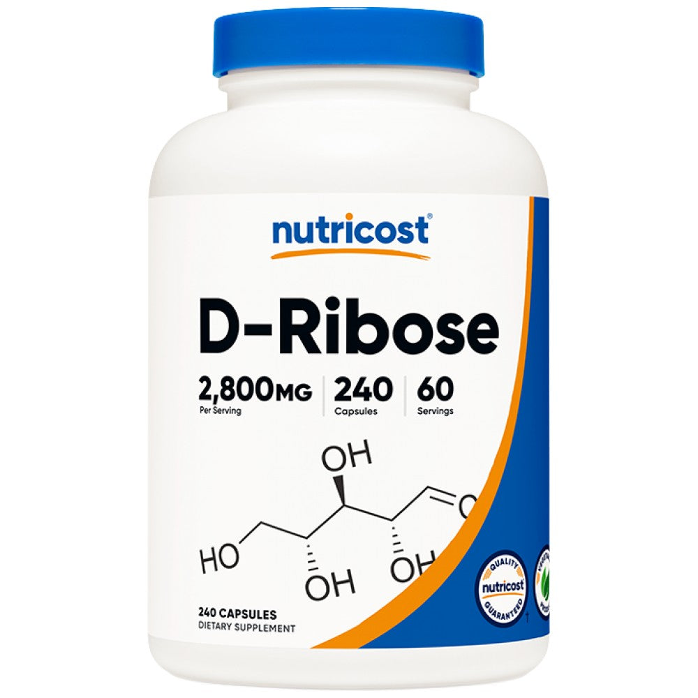 Nutricost D-Ribose 2800 mg - Д-Рибоза 2800 mg