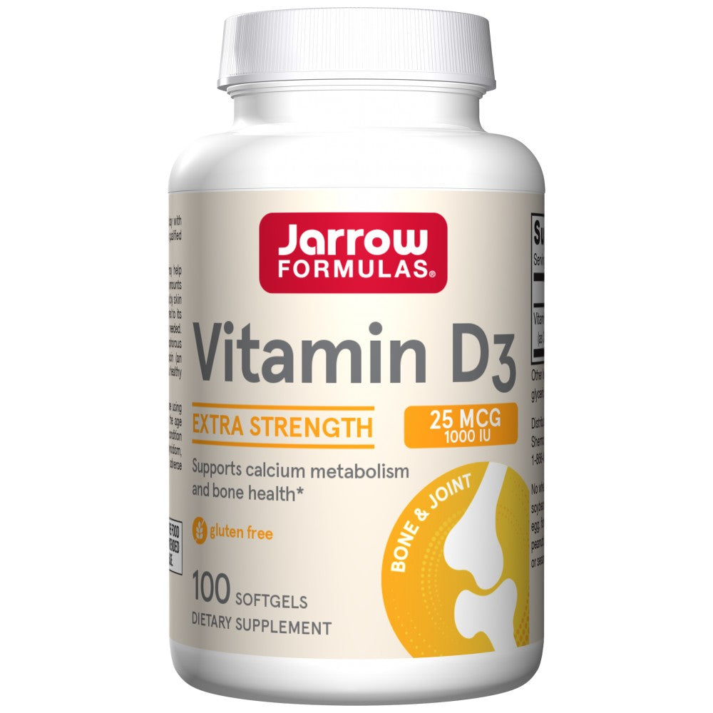 Jarrow Formulas Vitamin D3 1000 IU - Витамин Д3 1000 IU