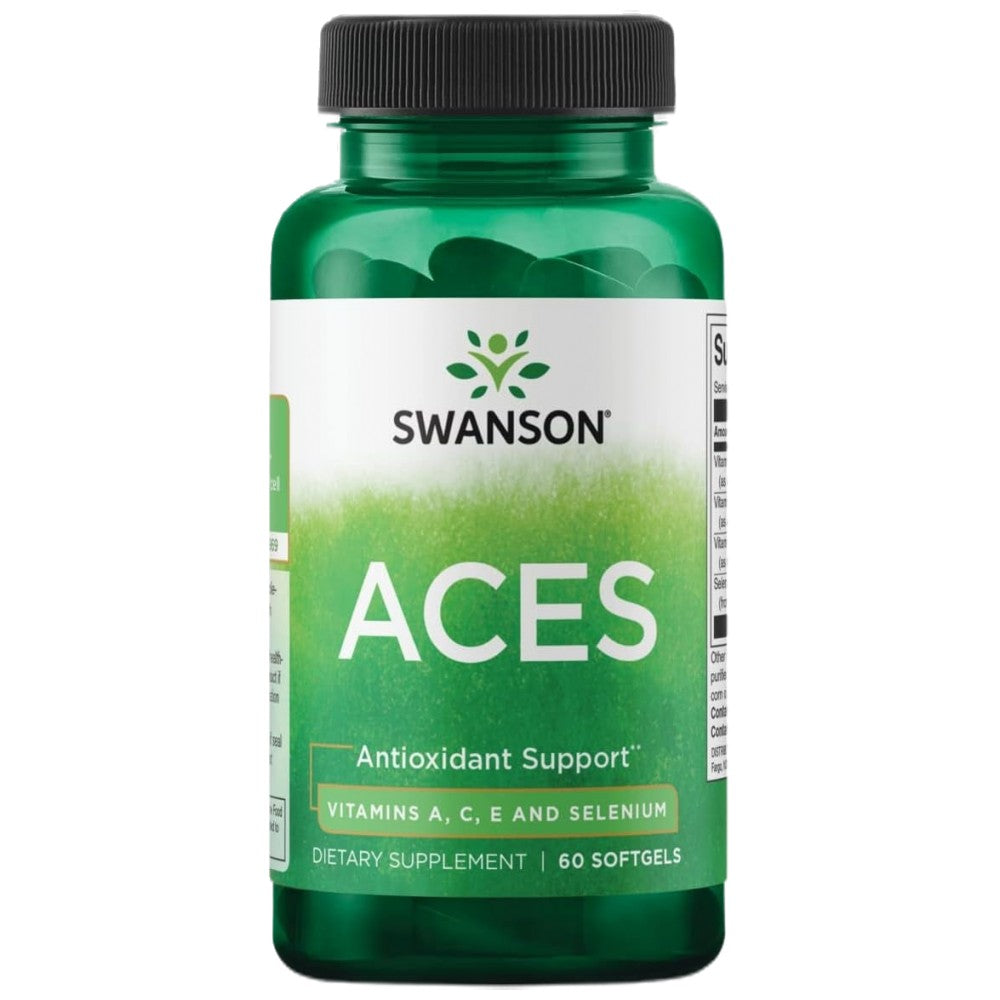 SWANSON Vitamins A, C, E & Selenium - Витамини A, C, E и селен