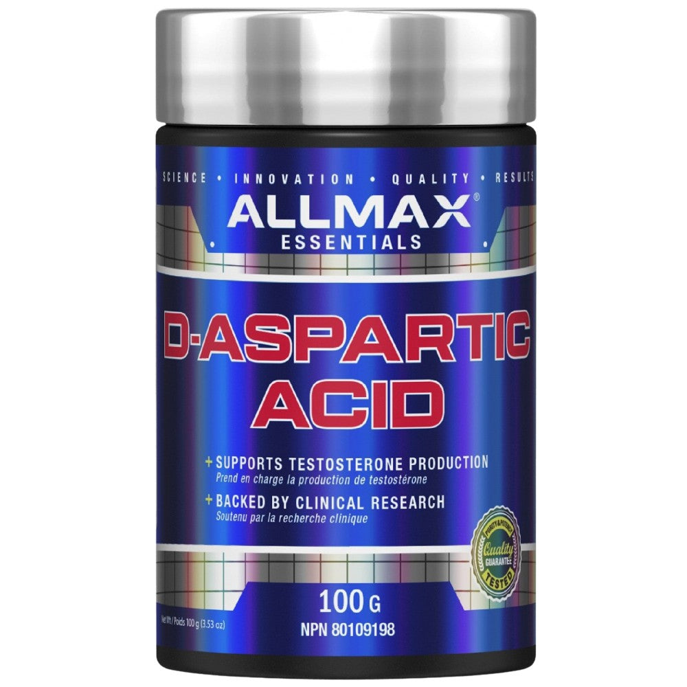 AllMax Nutrition D-Aspartic Acid DAA Powder - Д-Аспарагинова киселина на прах