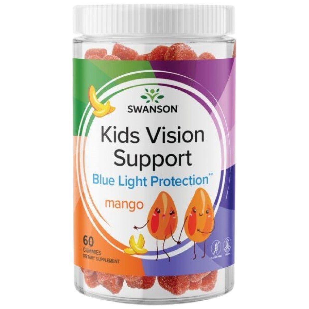 SWANSON Kids Vision Support Mango - Витамини за зрението на децата (манго)