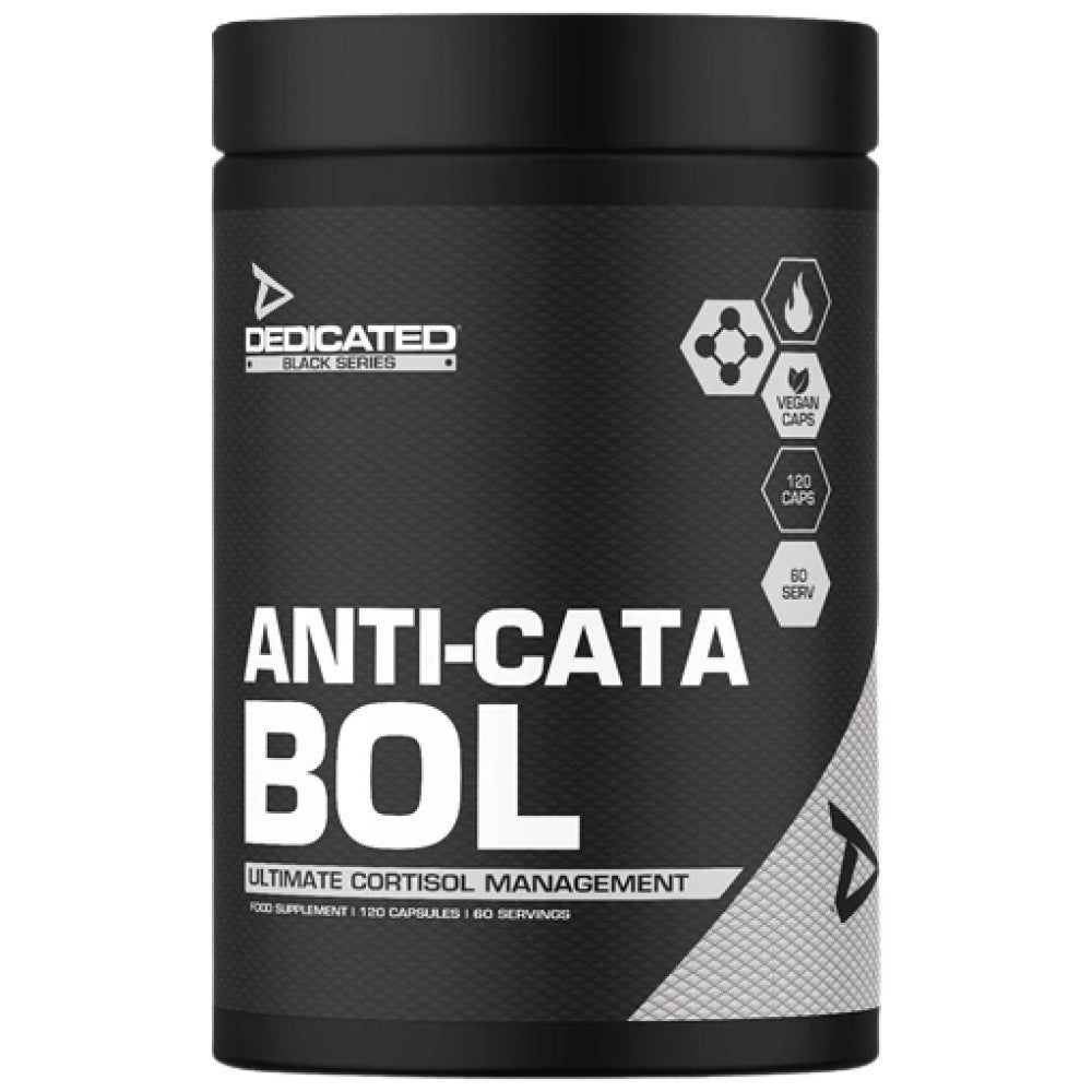 Dedicated Nutrition Anti-Cata-Bol with Resveratrol, Rhodiola & Pine Bark - Антиоксидантна формула за възстановяване