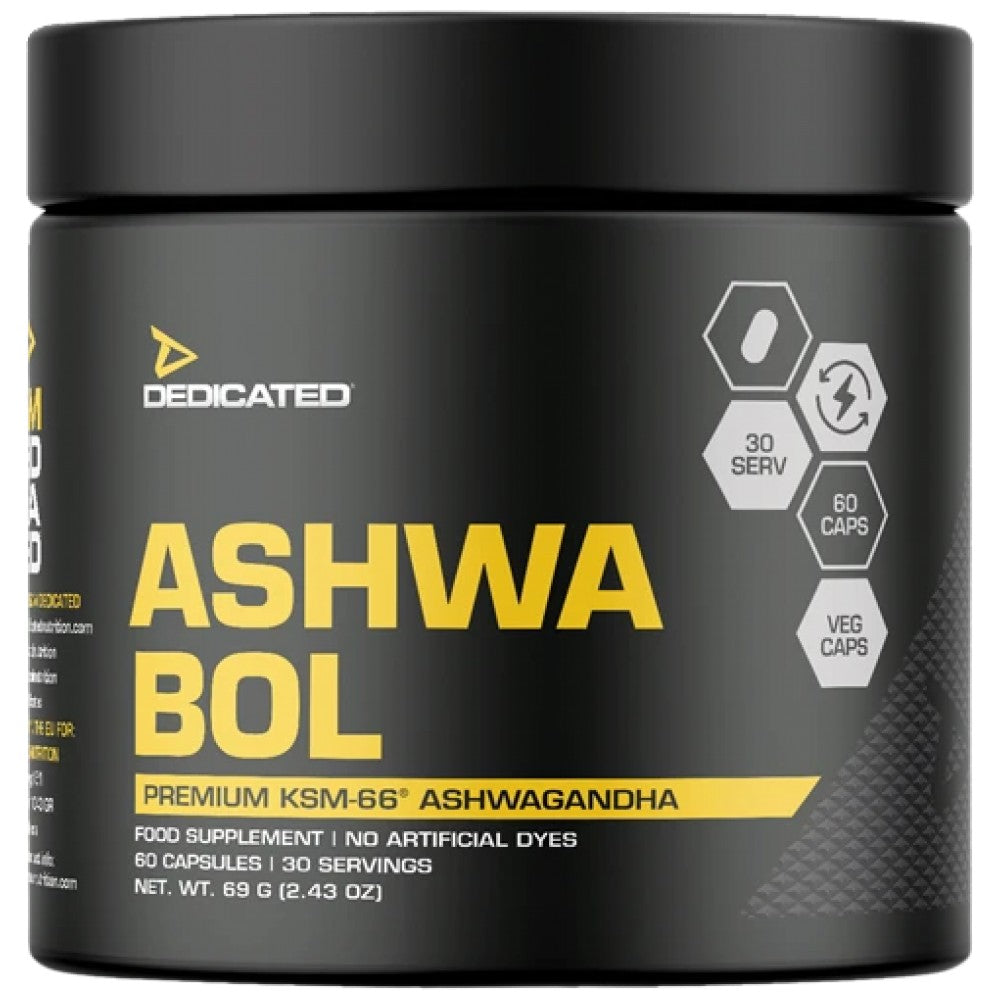 Dedicated Nutrition Ashwa-Bol KSM-66 350 mg - Ашваганда KSM-66 350 mg