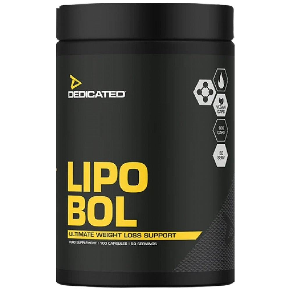 Dedicated Nutrition Lipo-Bol with MitoBurn & Paradoxine - Термогенен фетбърнър