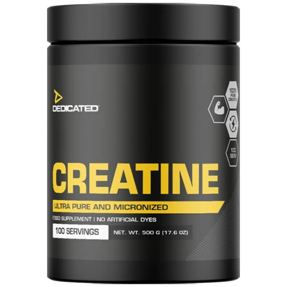 Dedicated Nutrition Creatine Monohydrate Ultra Pure And Micronized - Микронизиран креатин монохидрат