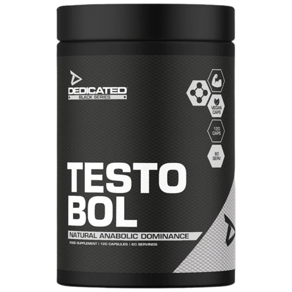 Dedicated Nutrition Testo-Bol with Nettle Root & Ashwagandha KSM-66 - Тестостеронов бустер с коприва и ашваганда