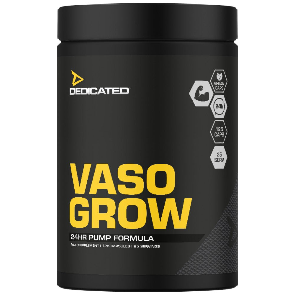 Dedicated Nutrition Vaso-Grow 24H Pump Formula - NO бустер за помпа без стимуланти