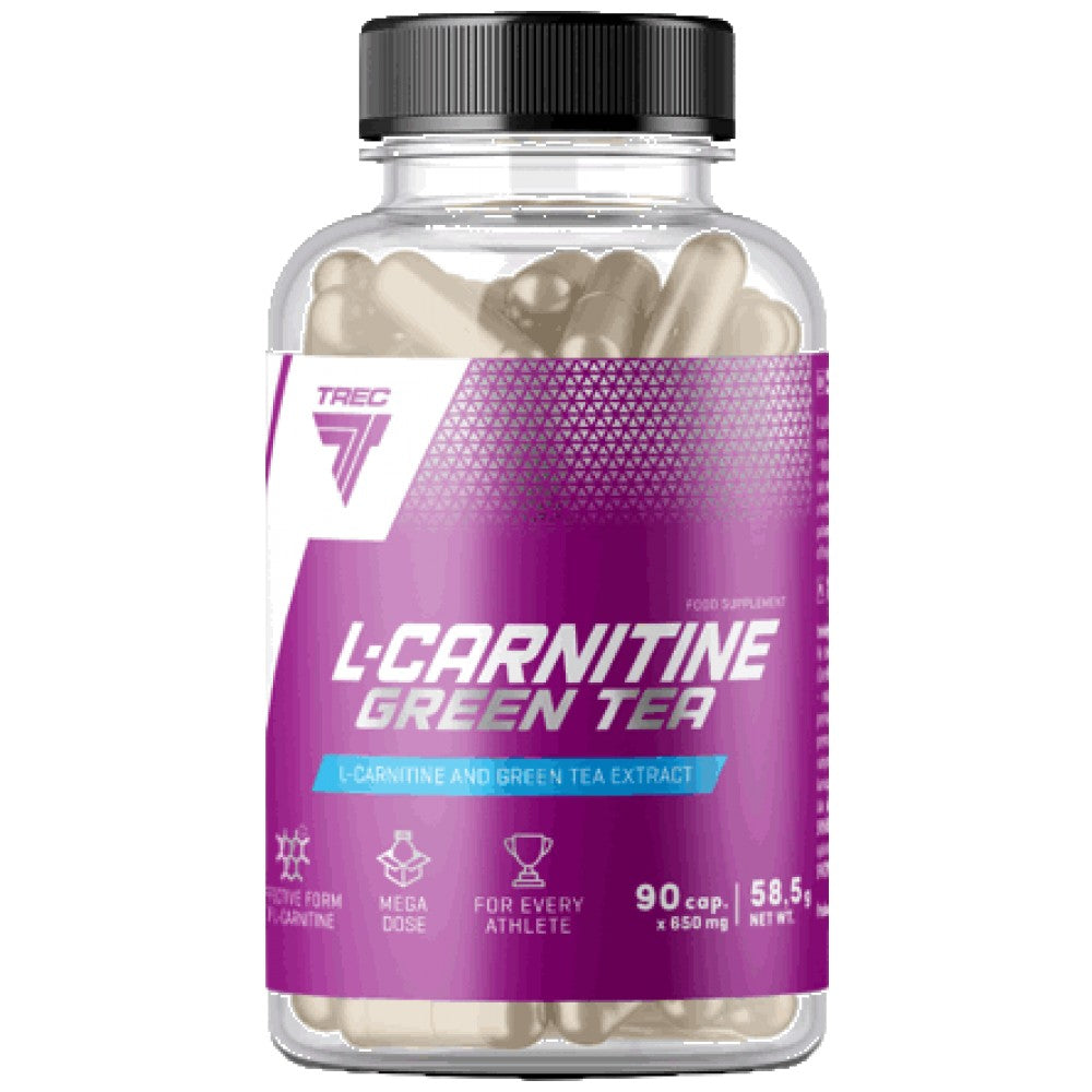 Trec Nutrition L-Carnitine + Green Tea Caps - L-Карнитин със зелен чай капсули