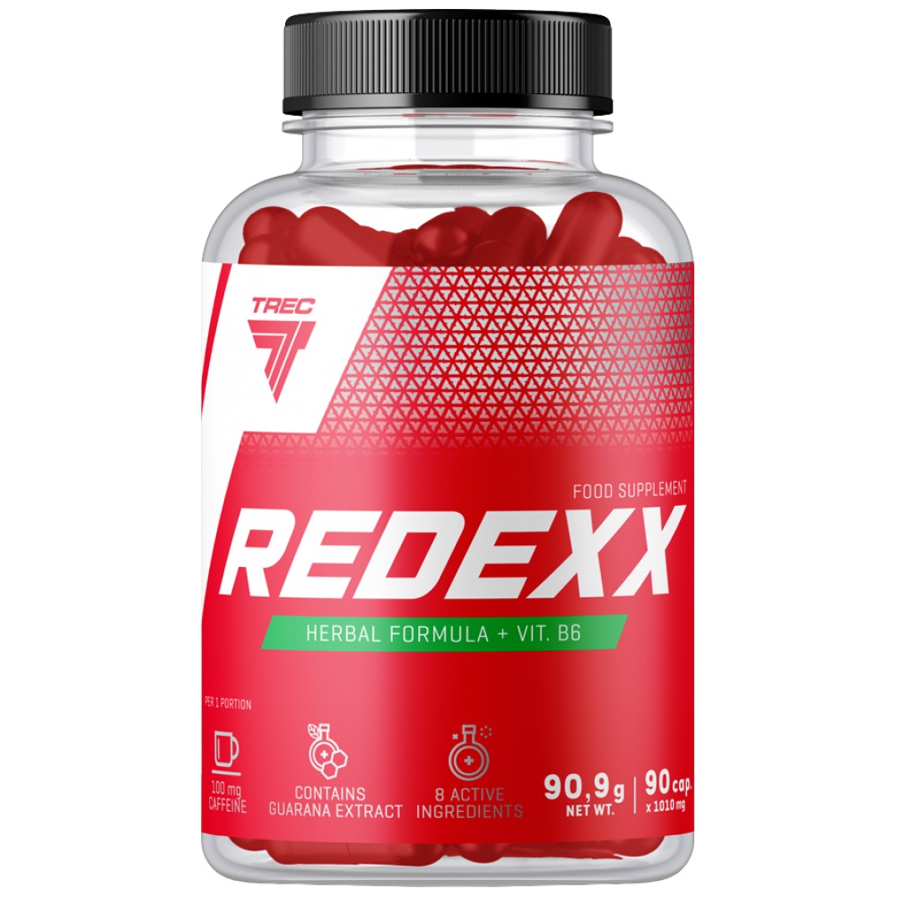 Trec Nutrition Redexx Herbal Thermogenic Formula - Билков термогенен фетбърнър