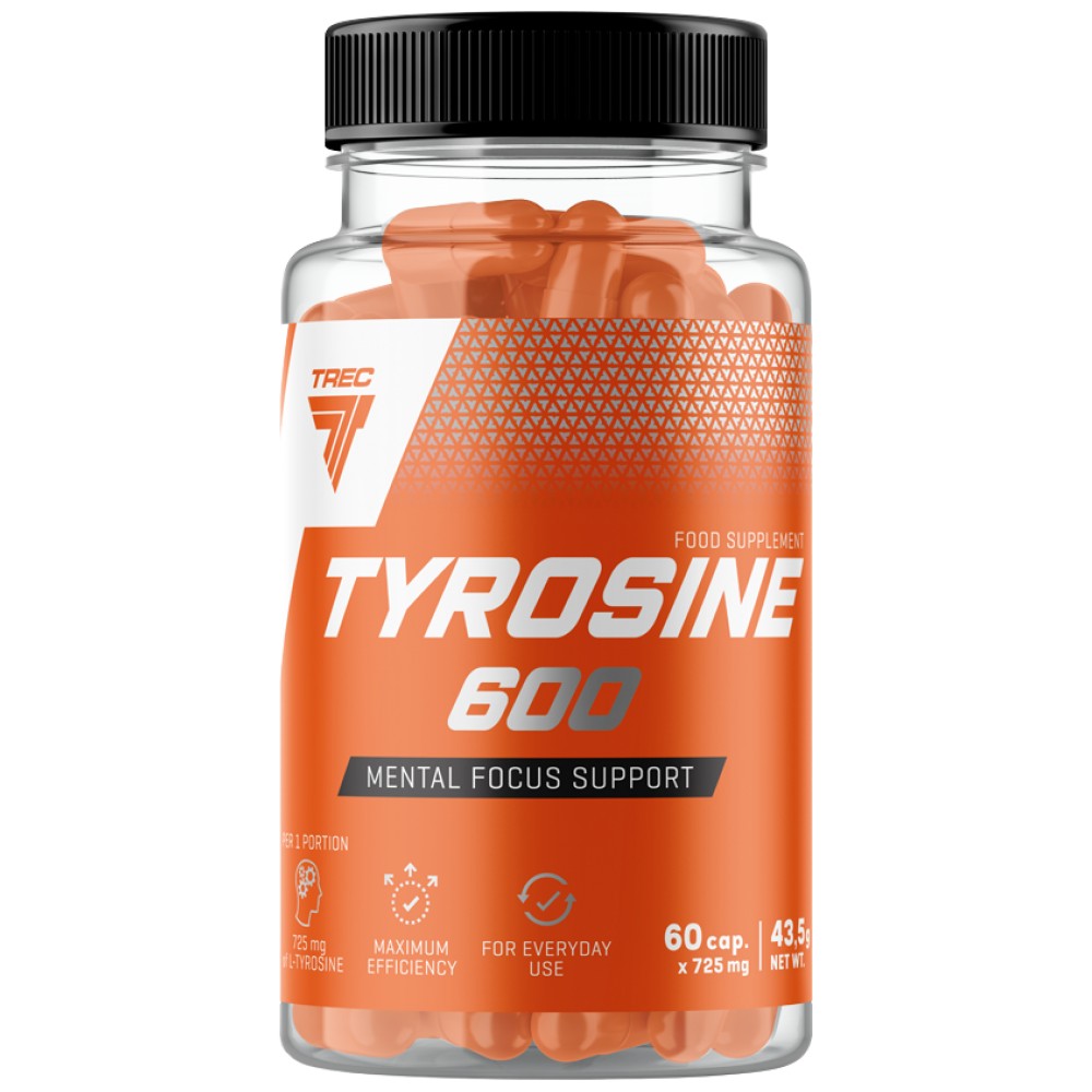 Trec Nutrition Tyrosine 600 - Тирозин 600