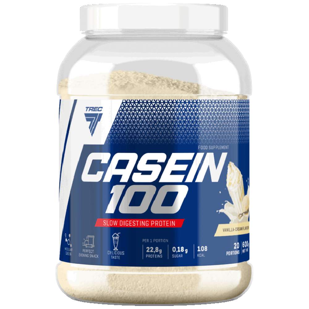 Trec Nutrition Casein 100 Slow Digesting Protein - Казеин бавноусвоим протеин