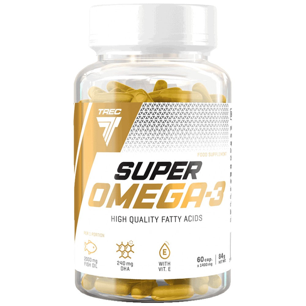 Trec Nutrition Super Omega-3 - Рибено масло Омега 3