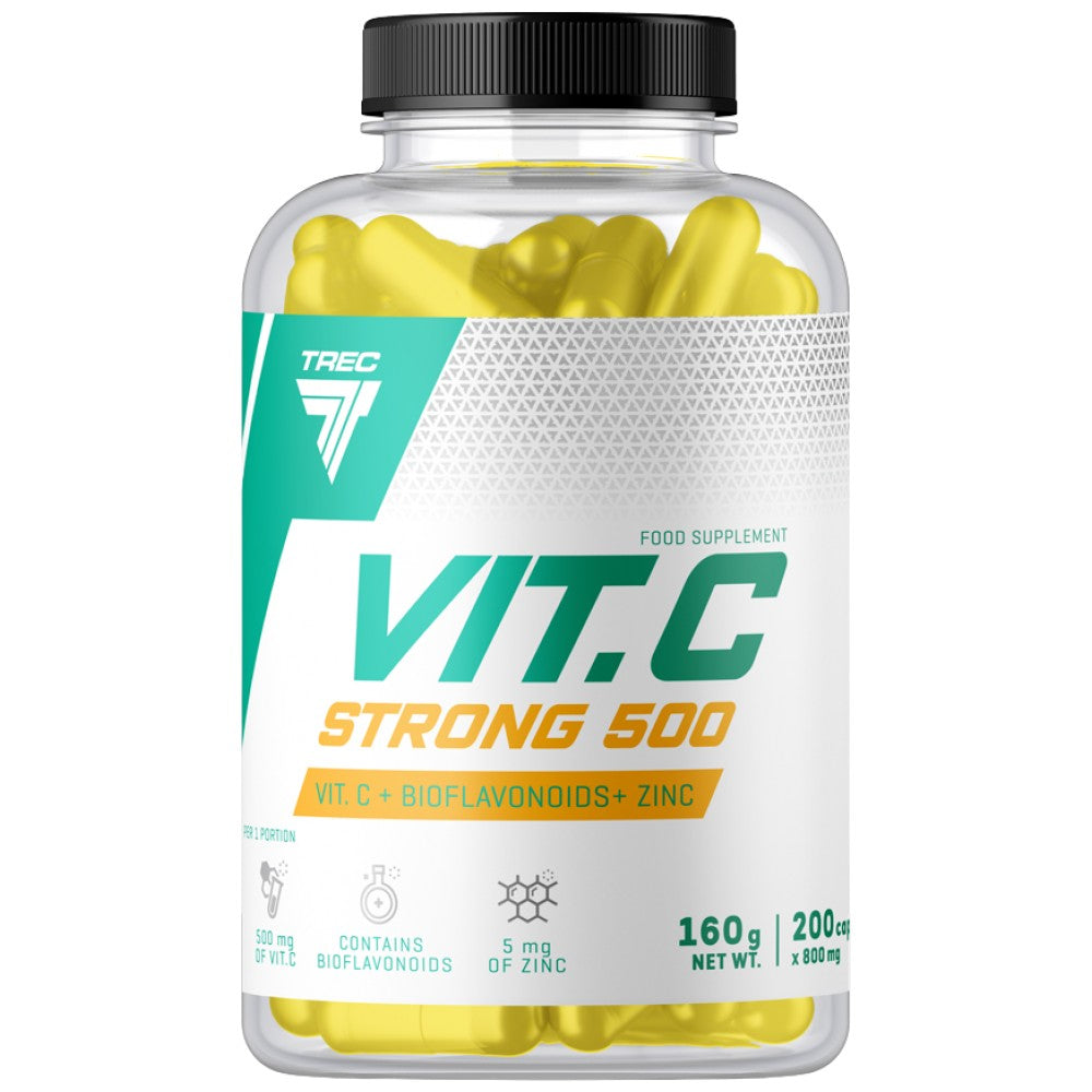 Trec Nutrition Vit.C Strong 500 - Витамин С 500 mg