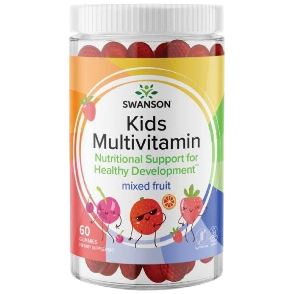 SWANSON Kids Multivitamin Gummies Mixed Fruit - Детски мултивитамини желирани