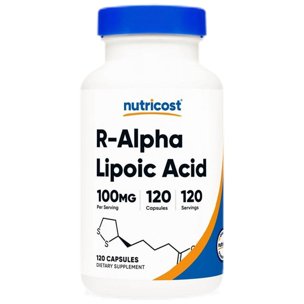 Nutricost R-Alpha Lipoic Acid 100 mg - R-Алфа-липоева киселина 100 mg