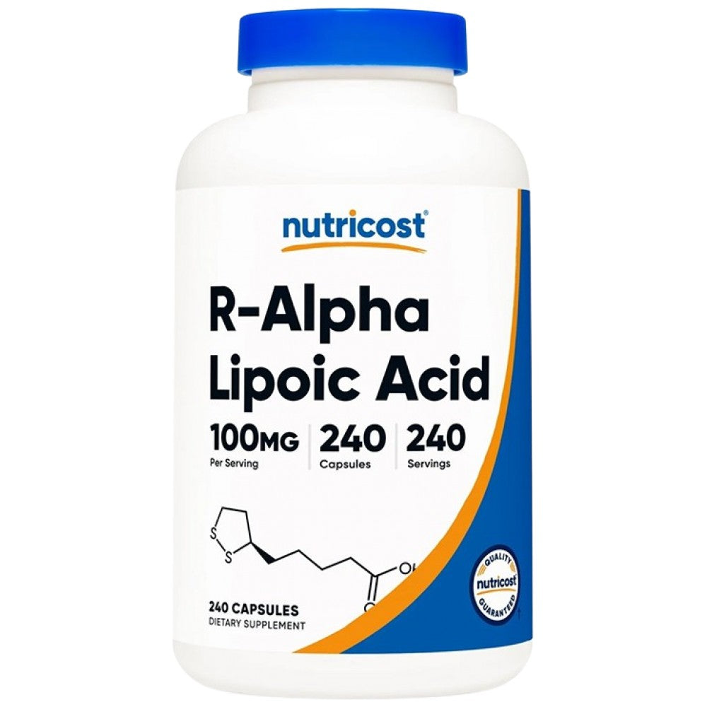 Nutricost R-Alpha Lipoic Acid 100 mg - R-Алфа-липоева киселина 100 mg
