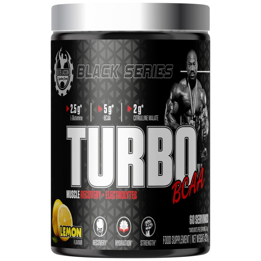 Dexter Jackson Signature Series Black Series Turbo BCAA Muscle Recovery & Electrolytes - BCAA с електролити