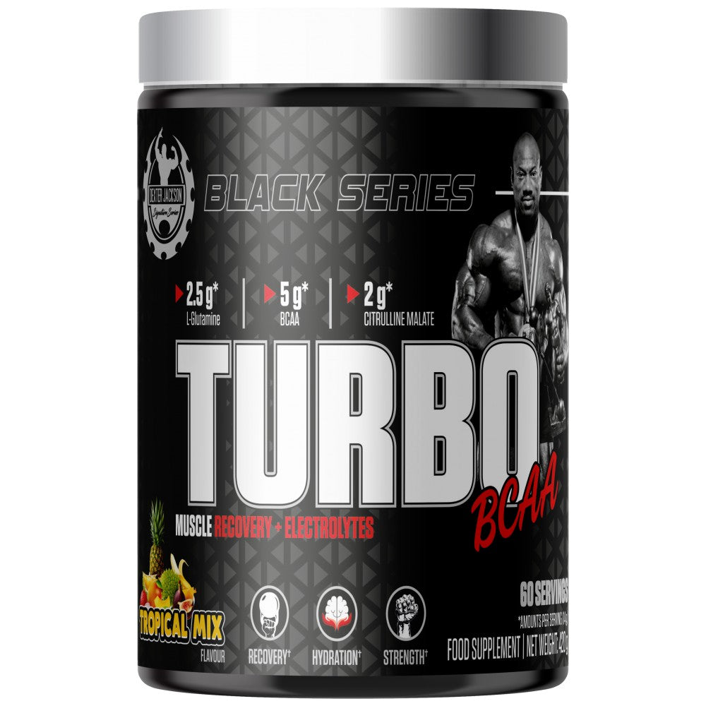 Dexter Jackson Signature Series Black Series Turbo BCAA Muscle Recovery & Electrolytes - BCAA с електролити