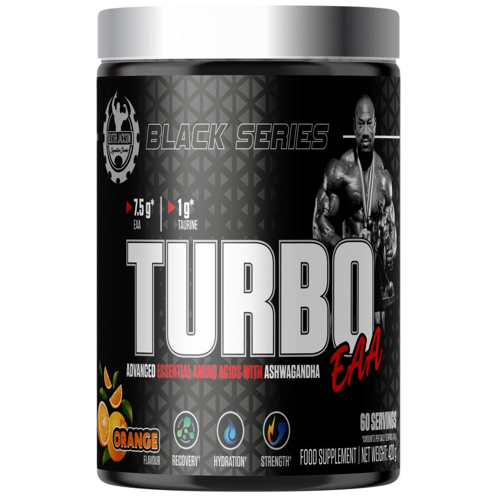 Dexter Jackson Signature Series Black Series Turbo EAA Powder Essential Amino Acids with Taurine - EAA на прах с таурин