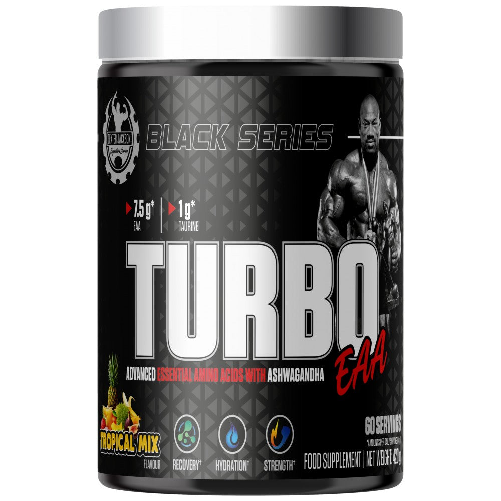 Dexter Jackson Signature Series Black Series Turbo EAA Powder Essential Amino Acids with Taurine - EAA на прах с таурин