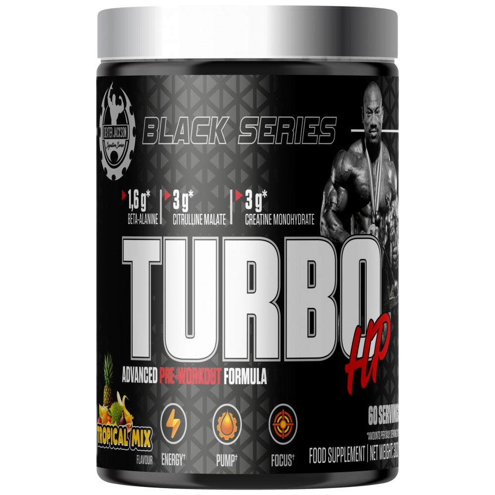 Dexter Jackson Signature Series Black Series Turbo HP Advanced Pre-Workout Formula - Предтренировъчна формула