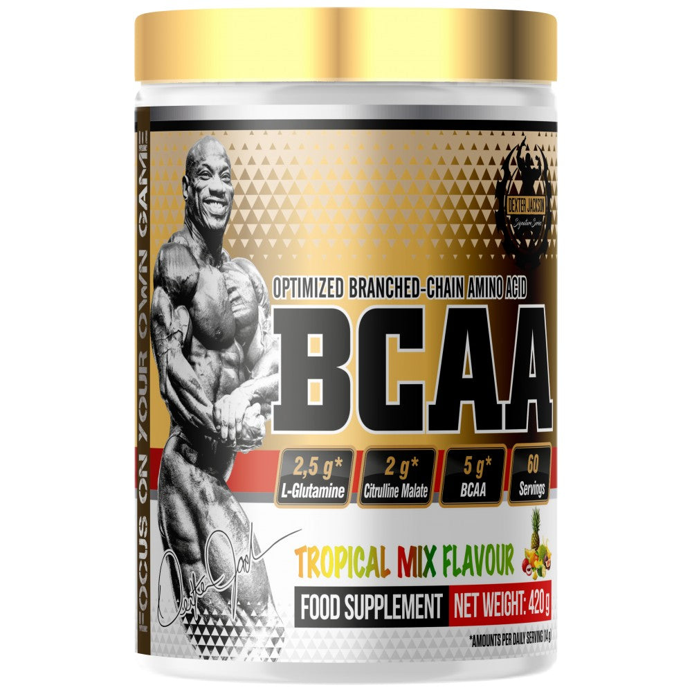 Dexter Jackson Signature Series Gold Series BCAA with L-Glutamine & L-Citrulline Malate - BCAA с глутамин и цитрулин