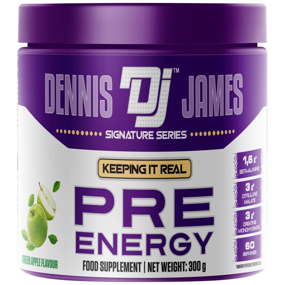 Dennis James Signature Series Pre-Energy Advanced Pre-Workout Formula - Предтренировъчна формула за енергия