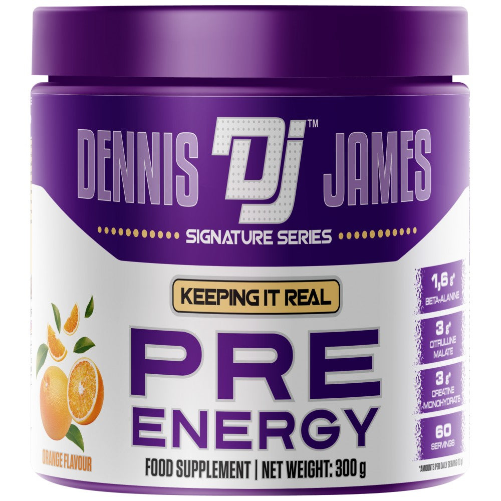 Dennis James Signature Series Pre-Energy Advanced Pre-Workout Formula - Предтренировъчна формула за енергия