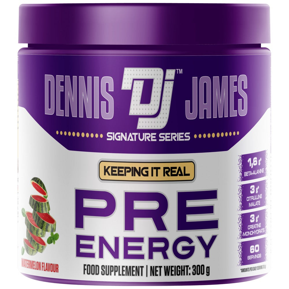 Dennis James Signature Series Pre-Energy Advanced Pre-Workout Formula - Предтренировъчна формула за енергия