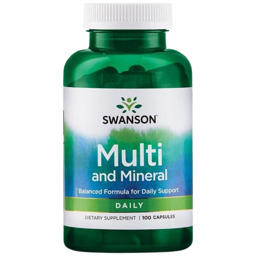 SWANSON Multi and Mineral Daily - Мултивитамини и минерали