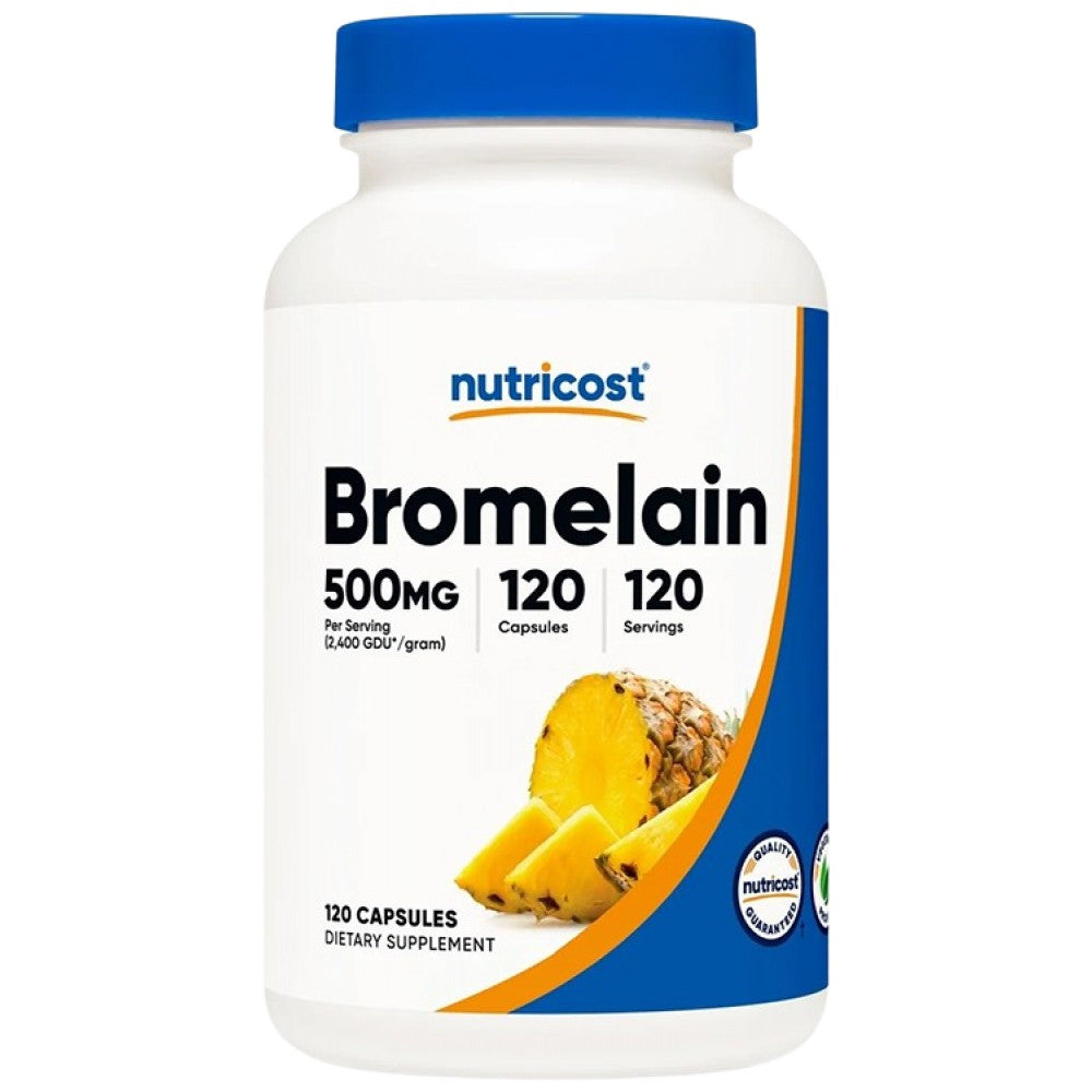 Nutricost Bromelain 500 mg - Бромелаин 500 mg