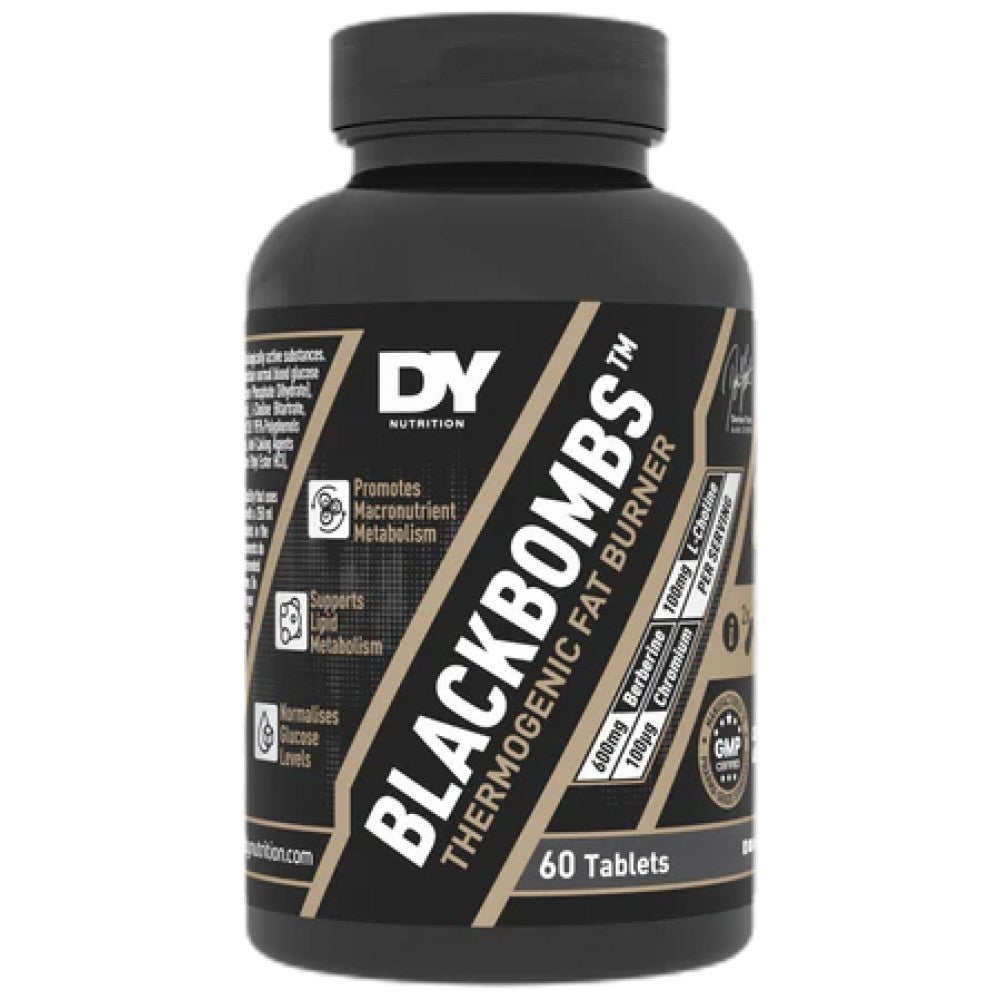 Dorian Yates Nutrition BlackBombs Thermogenic Fat Burner - Термогенен фетбърнър