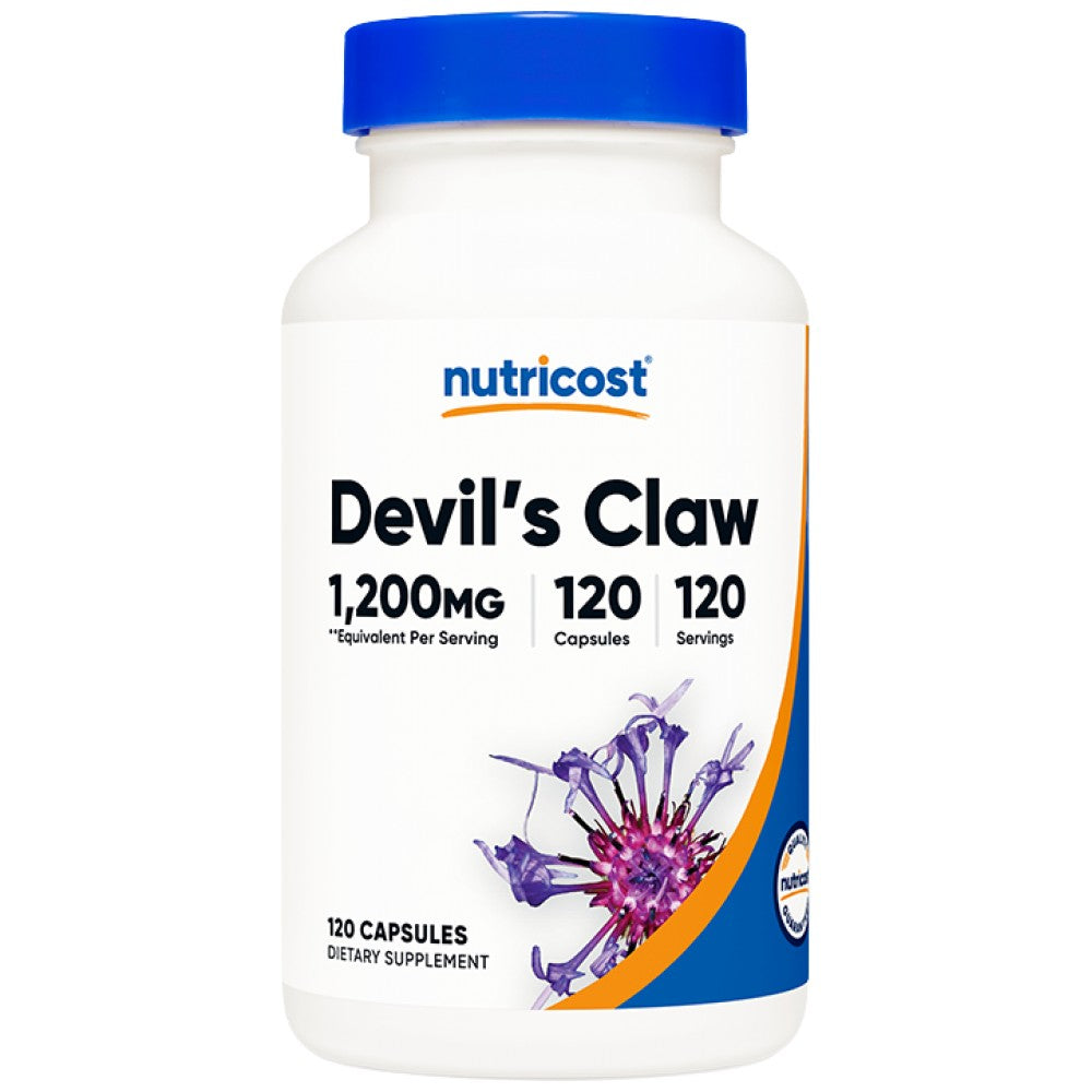 Nutricost Devil's Claw 300 mg - Дяволски нокът 300 mg
