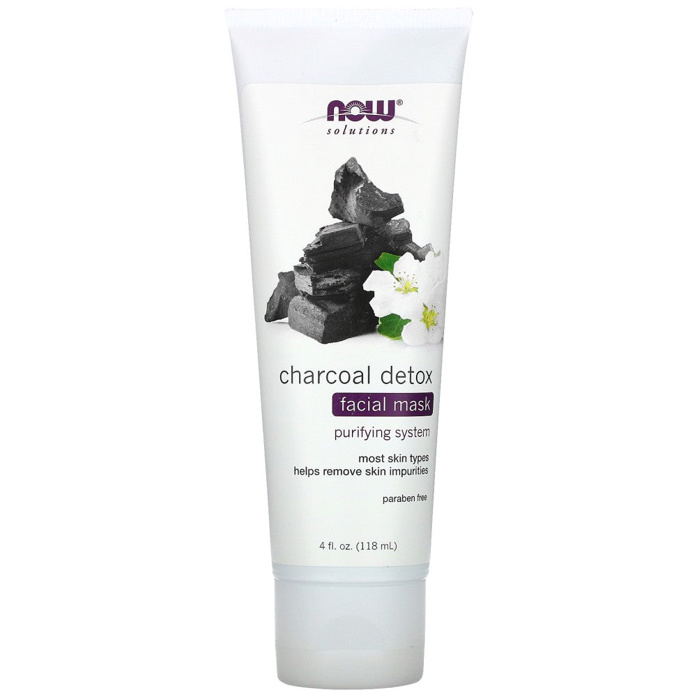 NOW Foods Charcoal Detox Facial Mask - Детокс маска за лице с въглен