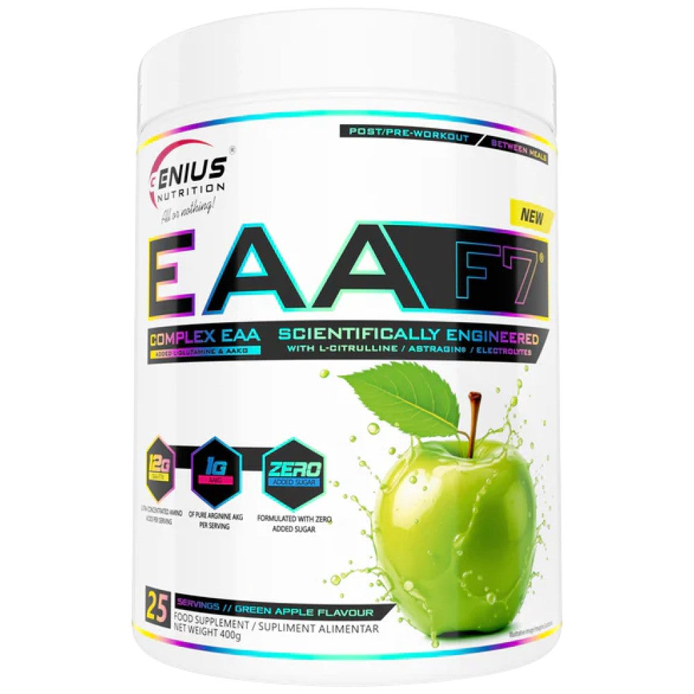 Genius Nutrition EAA-F7 with L-Citrulline, AAKG & ALCAR - EAA с цитрулин и аргинин