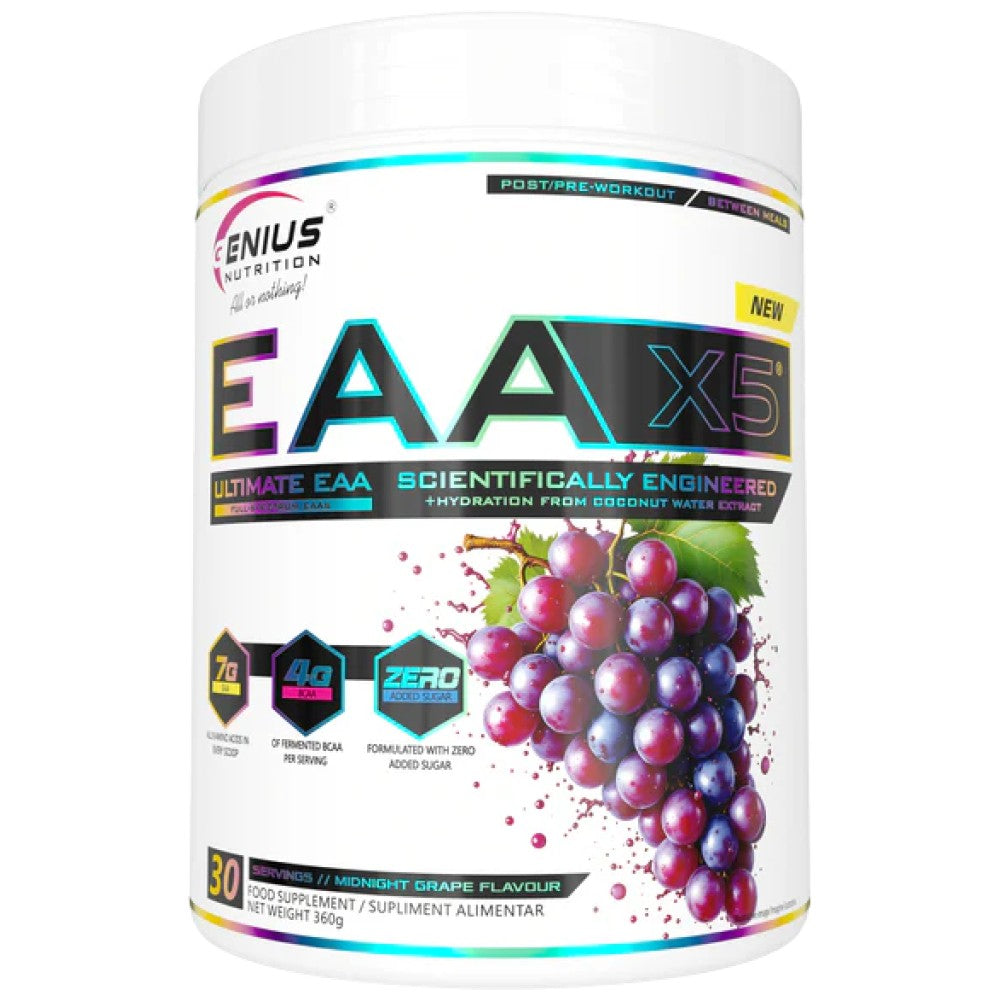 Genius Nutrition EAA-X5 with CocoMineral - EAA с кокосови минерали
