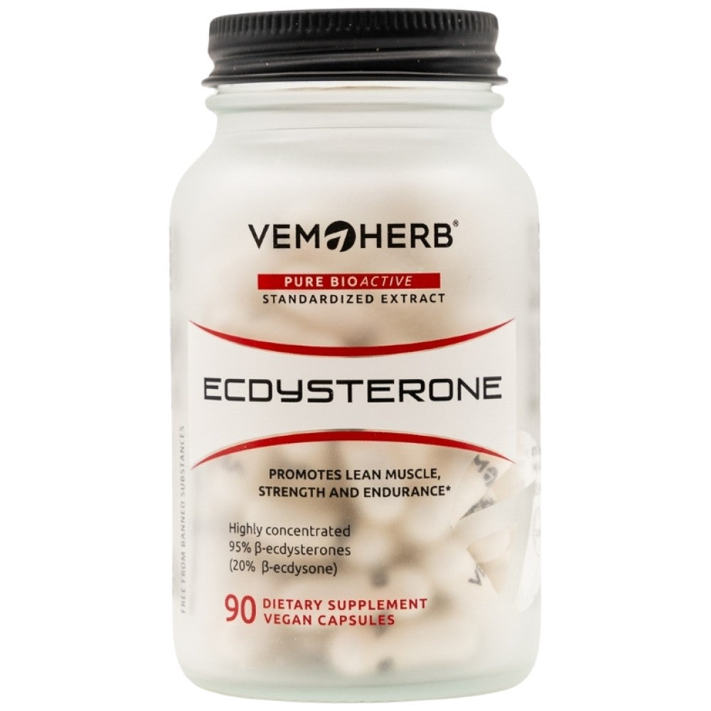 VemoHerb Ecdysterone Leuzea Extract - Екдистерон от левзея