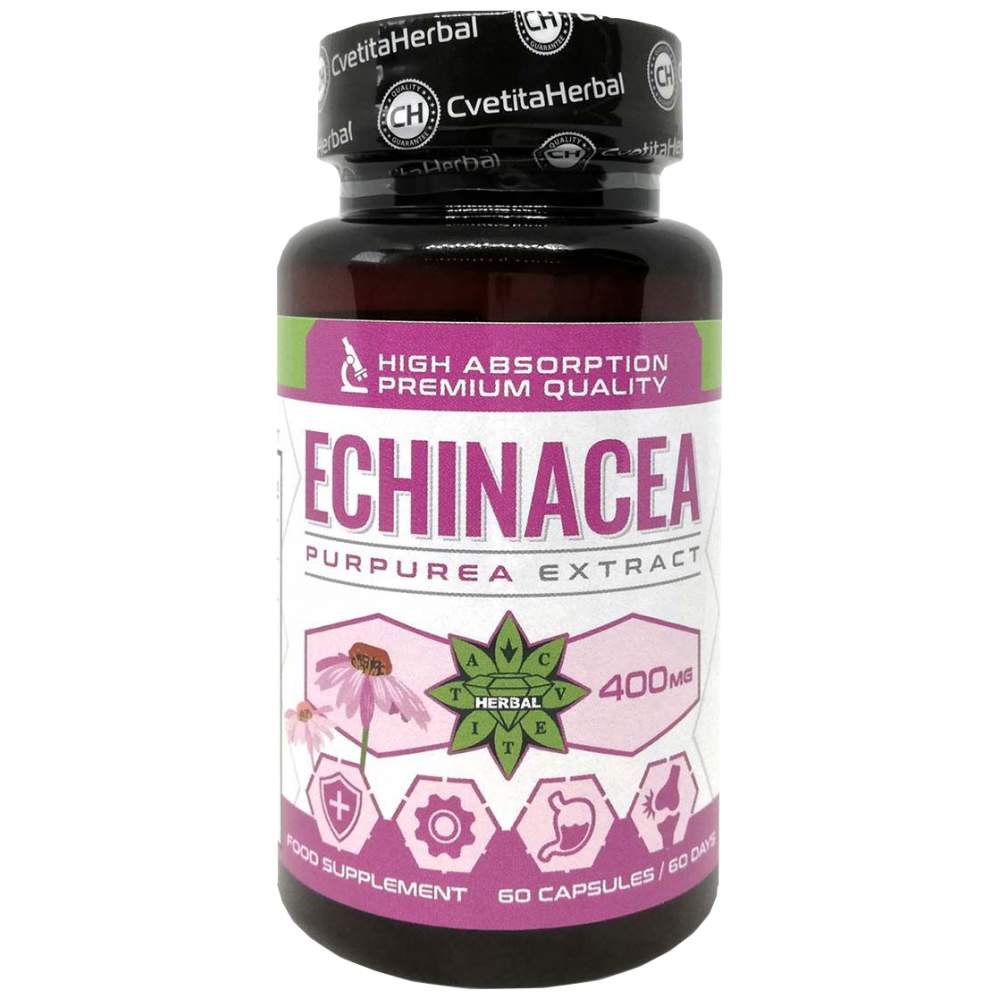 Cvetita Herbal Echinacea 400 mg - Ехинацея 400 mg