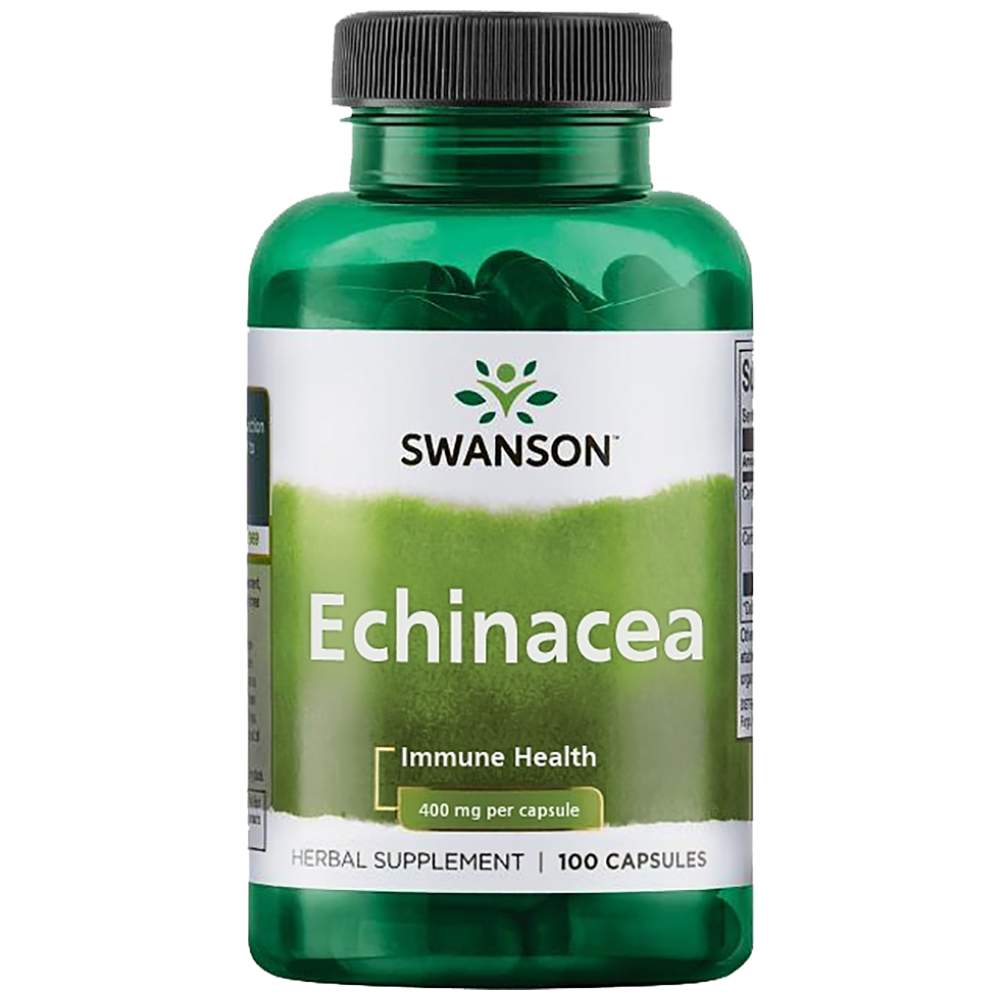 SWANSON Echinacea 400 mg - Ехинацея 400 mg