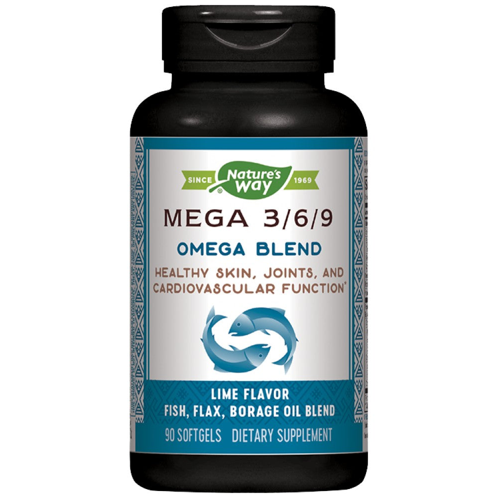 Nature’s Way Mega EFA Blend 1350 mg - Омега 3 рибено масло 1350 mg